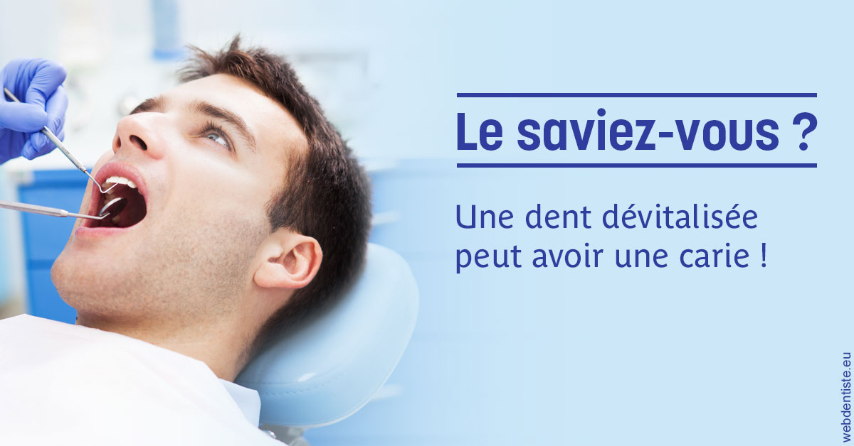 https://cabinetdentairelumiere.fr/Dent dévitalisée et carie 2